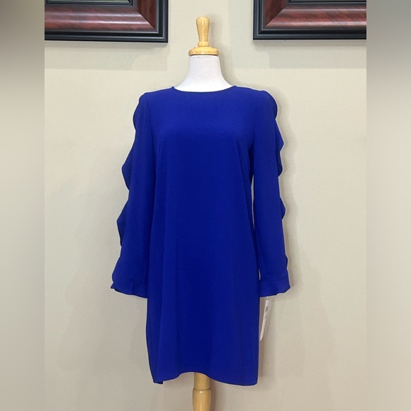London Times Dresses & Skirts - London Times | NWT Size 10 Royal Blue Long Sleeved Dress